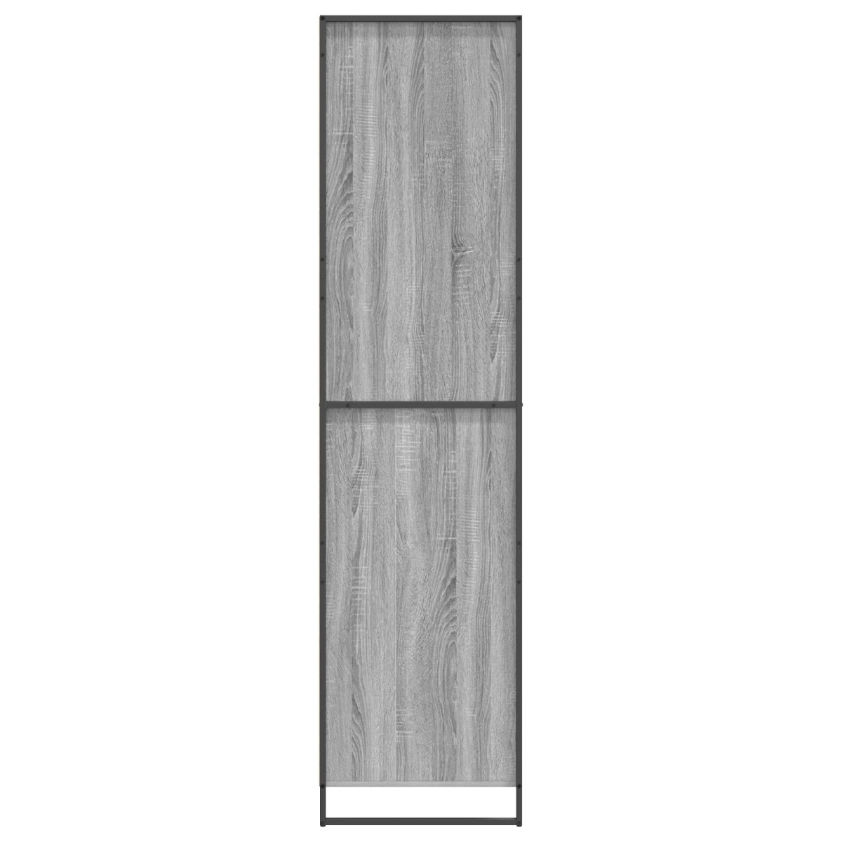 vidaXL Ντουλάπα Γκρίζο Σονομα 50 x 50 x 200 cm Επεξεργασμένο Ξύλο