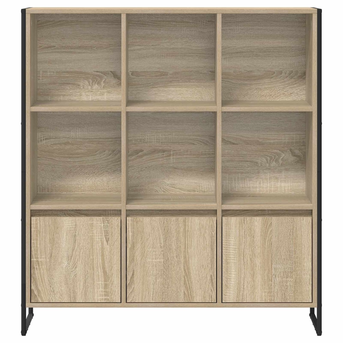 vidaXL Βιβλιοθήκη 99,5 x 30 x 108 εκ. Επεξεργασμένο Ξύλο Σονόμα