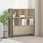 vidaXL Βιβλιοθήκη 99,5 x 30 x 108 εκ. Επεξεργασμένο Ξύλο Σονόμα