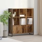 vidaXL Βιβλιοθήκη 99,5 x 30 x 108 εκ. Επεξεργασμένο Ξύλο Παλιό Ξύλο