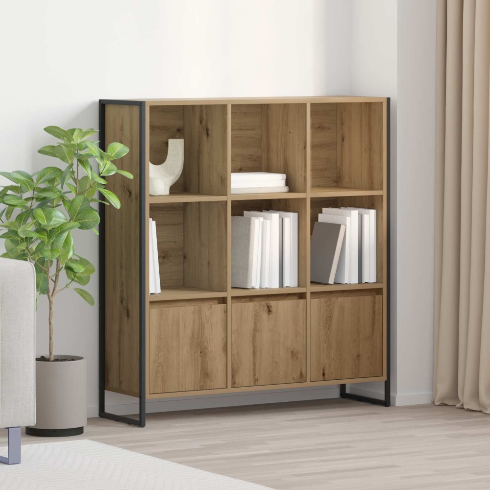 vidaXL Βιβλιοθήκη 99,5 x 30 x 108 εκ. Επεξεργασμένο Ξύλο