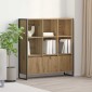 vidaXL Βιβλιοθήκη 99,5 x 30 x 108 εκ. Επεξεργασμένο Ξύλο