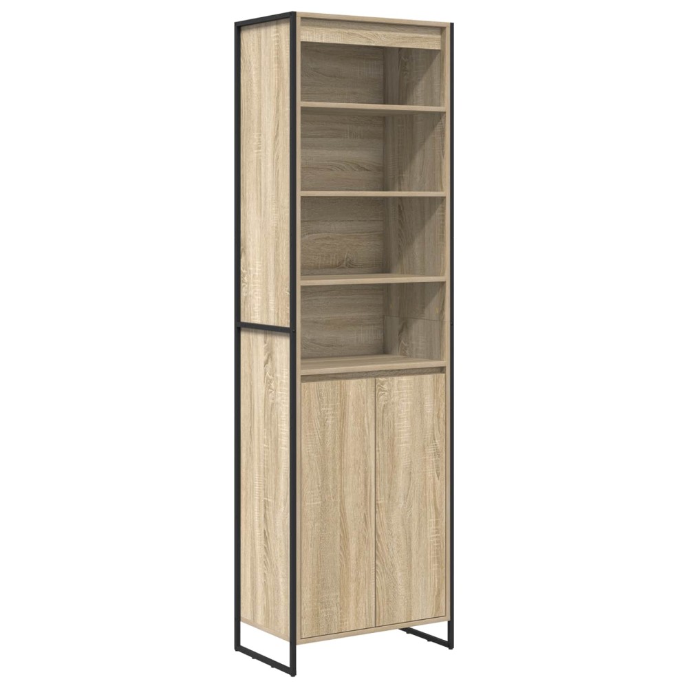 vidaXL Ψηλά Ντουλάπια Σονόμα 60 x 36 x 200 εκ. Επεξεργασμένο Ξύλο