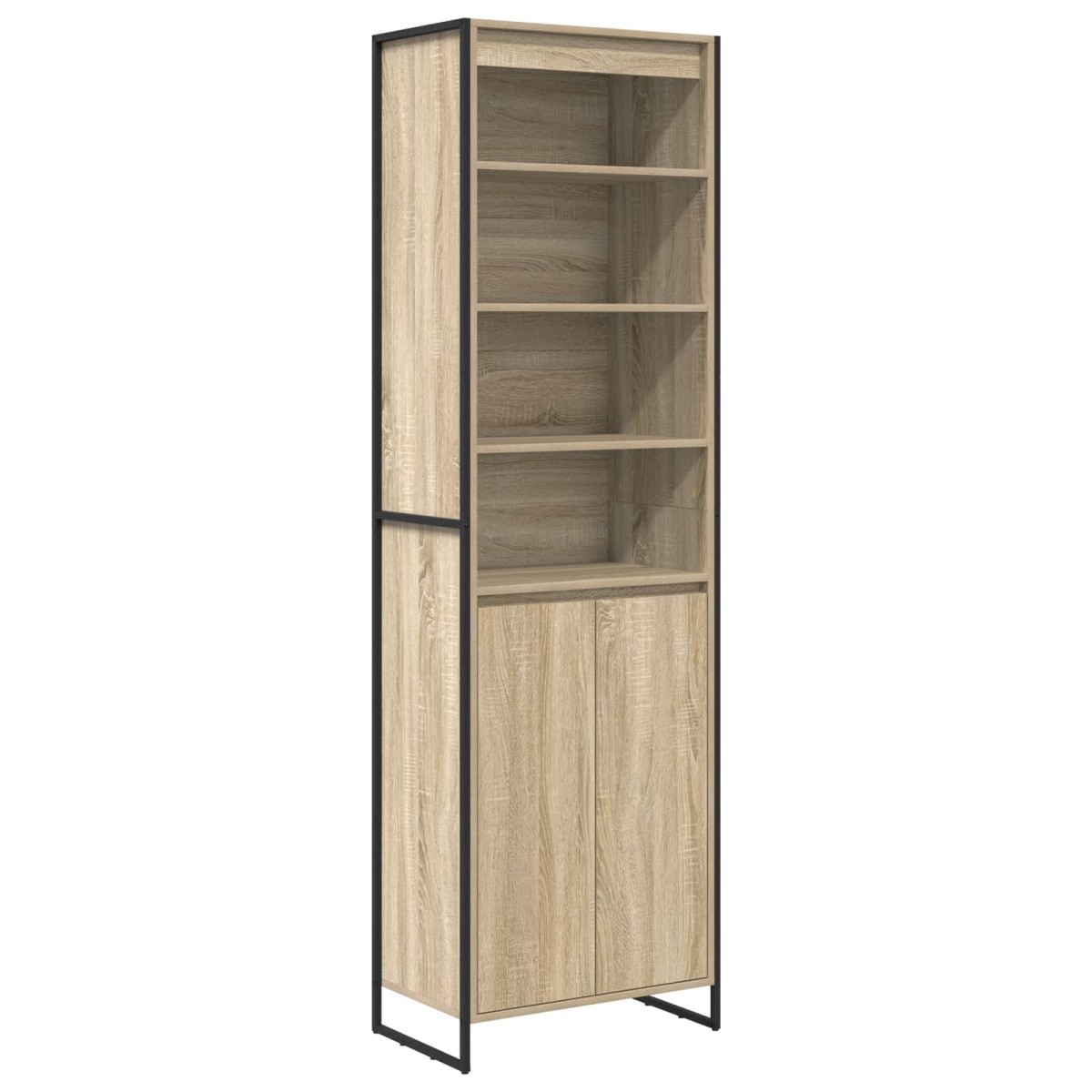 vidaXL Ψηλά Ντουλάπια Σονόμα 60 x 36 x 200 εκ. Επεξεργασμένο Ξύλο