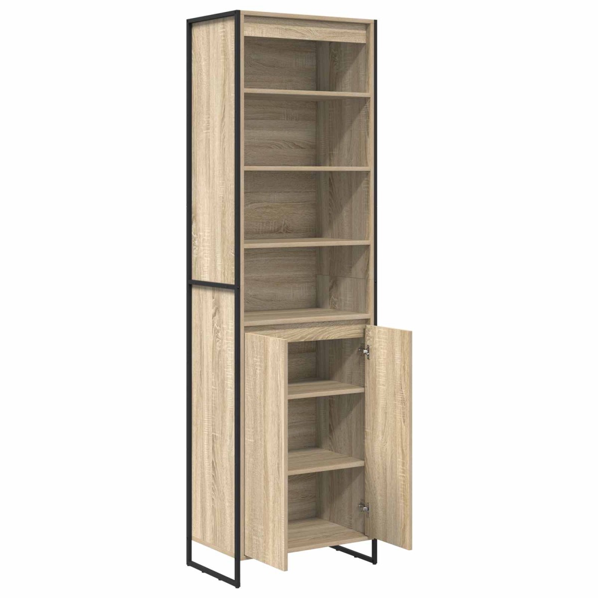 vidaXL Ψηλά Ντουλάπια Σονόμα 60 x 36 x 200 εκ. Επεξεργασμένο Ξύλο