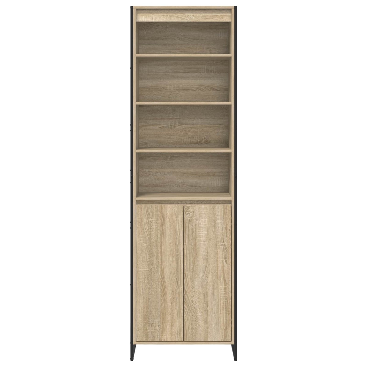 vidaXL Ψηλά Ντουλάπια Σονόμα 60 x 36 x 200 εκ. Επεξεργασμένο Ξύλο