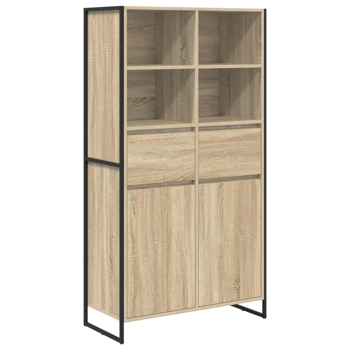 vidaXL Πλαϊνό γραφείο Σονόμα 81 x 36 x 150.5 εκ. Επεξεργασμένο Ξύλο