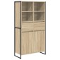 vidaXL Πλαϊνό γραφείο Σονόμα 81 x 36 x 150.5 εκ. Επεξεργασμένο Ξύλο