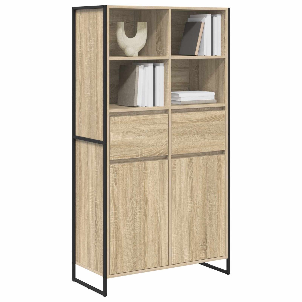 vidaXL Πλαϊνό γραφείο Σονόμα 81 x 36 x 150.5 εκ. Επεξεργασμένο Ξύλο