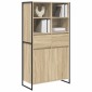 vidaXL Πλαϊνό γραφείο Σονόμα 81 x 36 x 150.5 εκ. Επεξεργασμένο Ξύλο