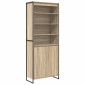 vidaXL Ψηλά Ντουλάπια Σονόμα 79 x 36 x 200 εκ. Επεξεργασμένο Ξύλο