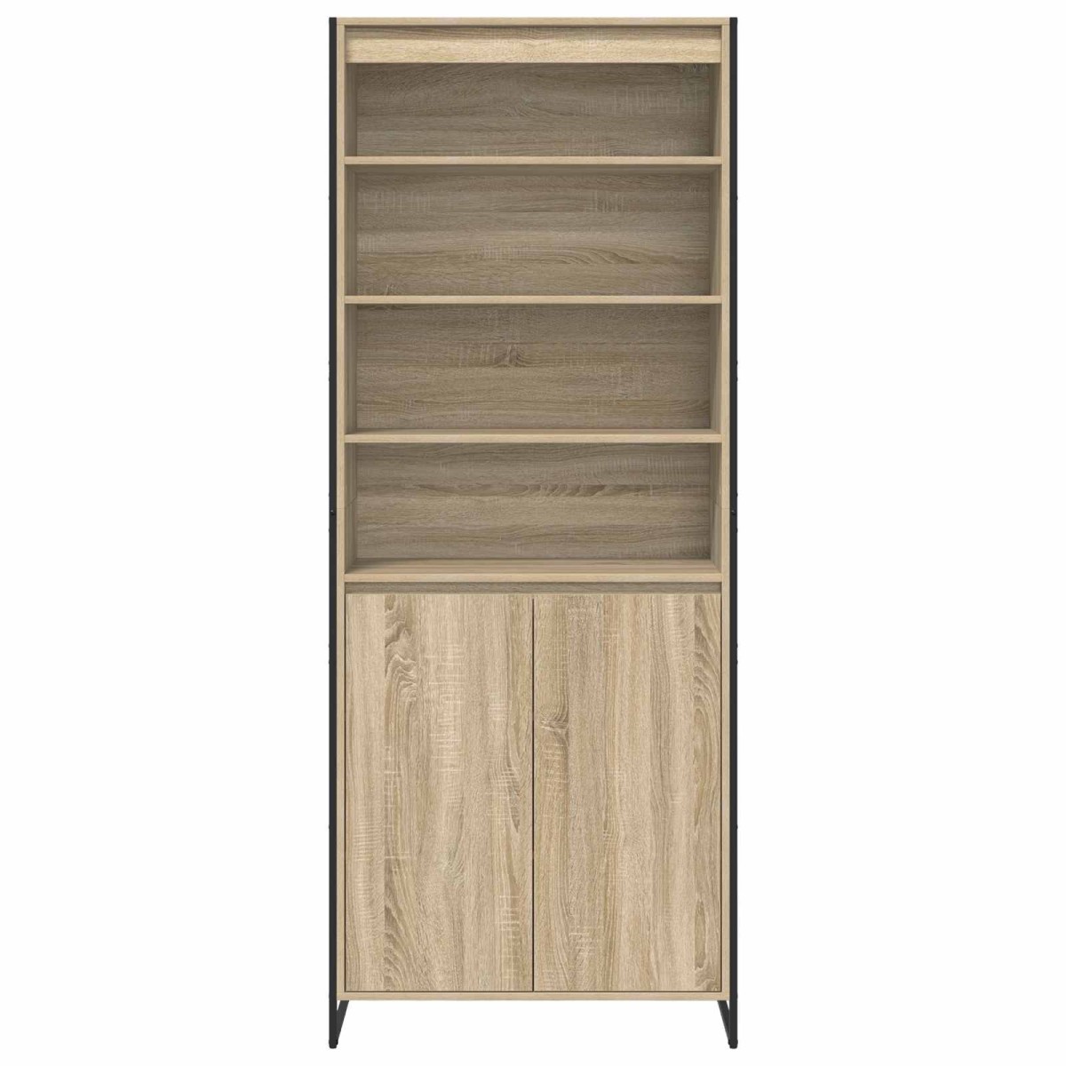 vidaXL Ψηλά Ντουλάπια Σονόμα 79 x 36 x 200 εκ. Επεξεργασμένο Ξύλο