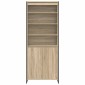 vidaXL Ψηλά Ντουλάπια Σονόμα 79 x 36 x 200 εκ. Επεξεργασμένο Ξύλο