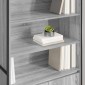 vidaXL Ψηλά Ντουλάπια Γκρίζο Σονομα 79 x 36 x 200 εκ.