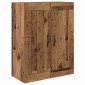 vidaXL Highboard Παλιό Ξύλο 69,5 x 34 x 180 εκ. Επεξεργασμένο Ξύλο
