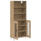 vidaXL Highboard 2 τμχ. Artisan Oak 69,5 x 34 x 180 εκ.