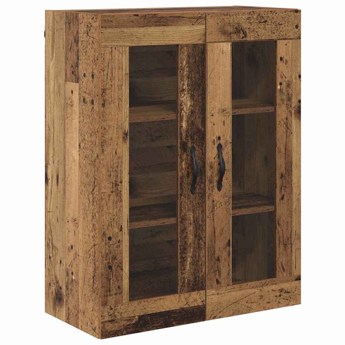 vidaXL Highboard Παλιό Ξύλο 69,5 x 34 x 90 εκ. Επεξεργασμένο Ξύλο