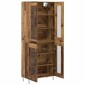 vidaXL Highboard Παλιό Ξύλο 69,5 x 34 x 90 εκ. Επεξεργασμένο Ξύλο