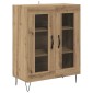 vidaXL Highboard Artisan Oak 69,5 x 34 x 90 εκ. Επεξεργασμένο Ξύλο