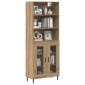 vidaXL Highboard 2 τμχ. Artisan Oak 69,5 x 32,5 x 180 εκ