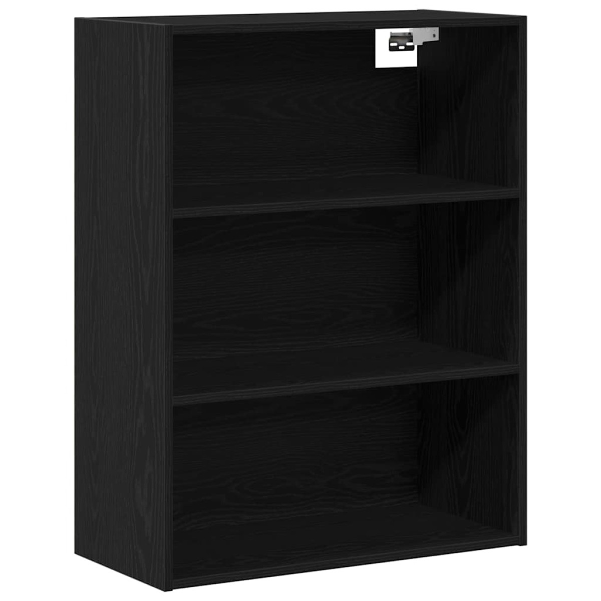 vidaXL Highboard 2 τμχ. Μαύρη Οξυά 69,5 x 32,5 x 180 εκ
