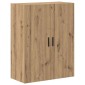 vidaXL Highboard 2 τμχ. Παλιό Ξύλο 69,5 x 34 x 180 εκ.