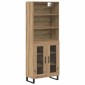 vidaXL Highboard 2 τμχ. Artisan Oak 69,5 x 34 x 180 εκ.