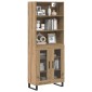vidaXL Highboard 2 τμχ. Artisan Oak 69,5 x 34 x 180 εκ.