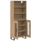 vidaXL Highboard 2 τμχ. Artisan Oak 69,5 x 34 x 180 εκ.