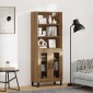 vidaXL Highboard 2 τμχ. Artisan Oak 69,5 x 34 x 180 εκ.