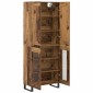 vidaXL Highboard 2 τμχ. Παλιό ξύλο 69,5 x 34 x 180 εκ.