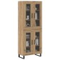 vidaXL Highboard 2 τμχ. Artisan Oak 69,5 x 34 x 180 εκ.