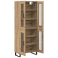vidaXL Highboard 2 τμχ. Artisan Oak 69,5 x 34 x 180 εκ.