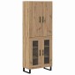 vidaXL Highboard 2 τμχ. Artisan Oak 69,5 x 34 x 180 εκ.