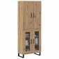 vidaXL Highboard 2 τμχ. Artisan Oak 69,5 x 34 x 180 εκ.