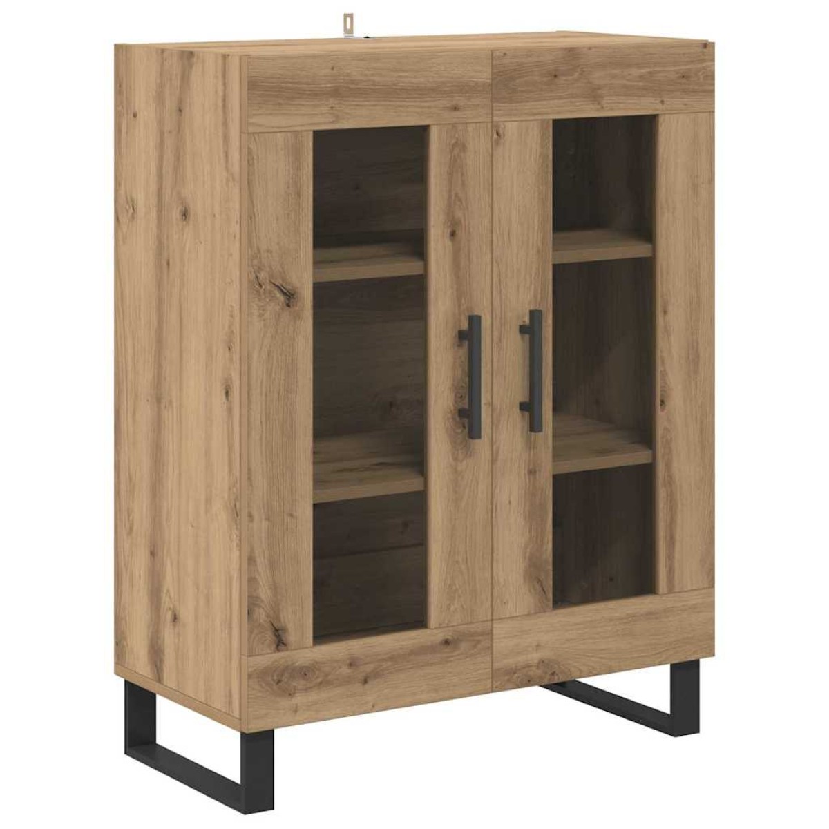 vidaXL Highboard 2 τμχ. Artisan Oak 69,5 x 34 x 180 εκ.