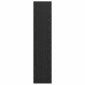 vidaXL Ντουλαπιού (Cabinet) Μαύρη Οξυά 50 x 41 x 185 εκ.