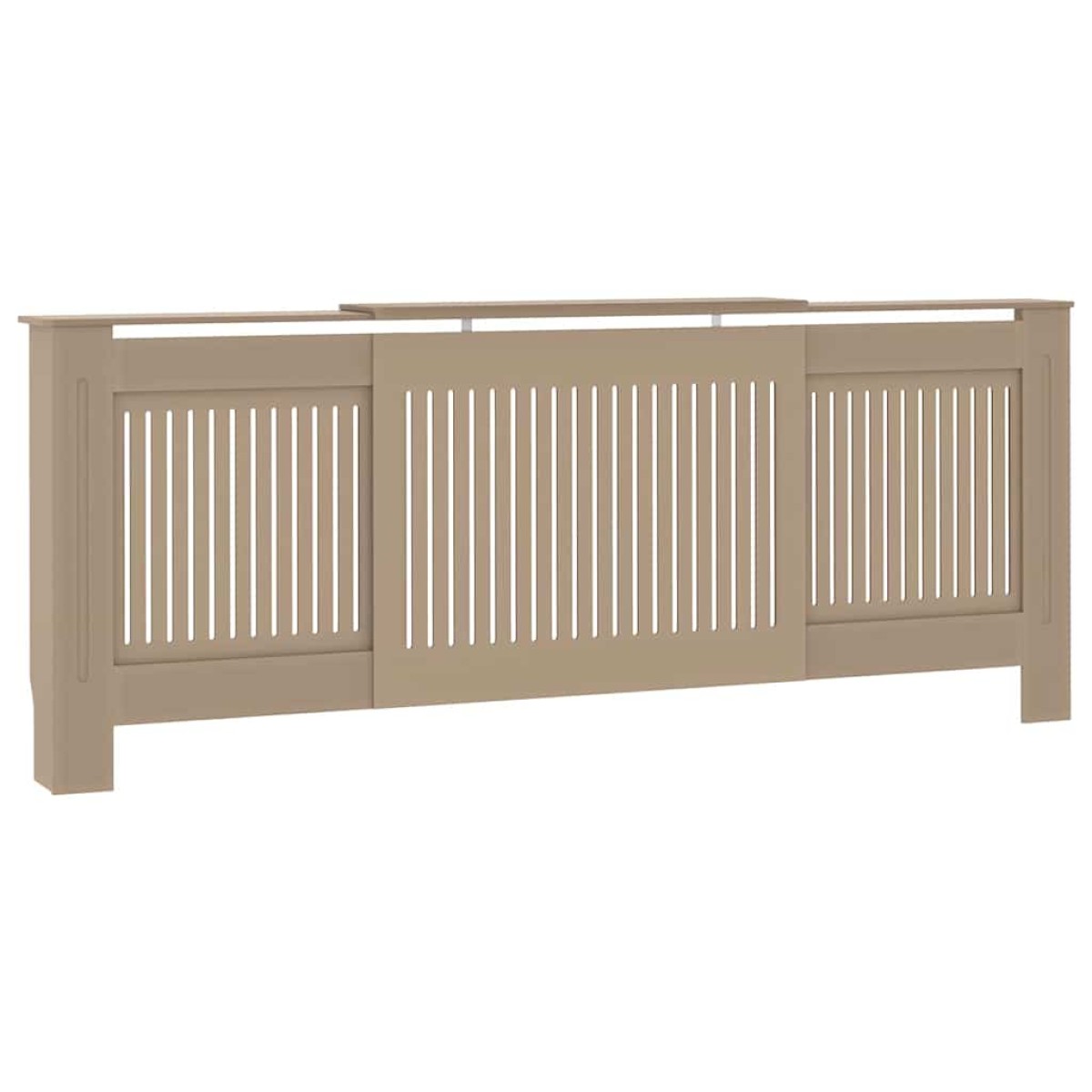 vidaXL Καπάκι Καλοριφέρ 2 τμχ. Sonoma Δρυς 205 x 20,5 x 81,5 εκ.