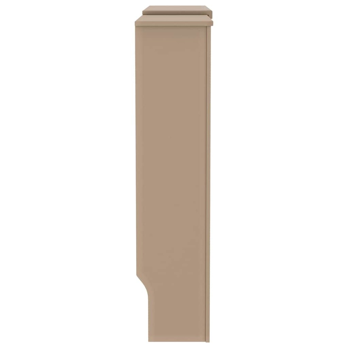 vidaXL Καπάκι Καλοριφέρ 2 τμχ. Sonoma Δρυς 205 x 20,5 x 81,5 εκ.