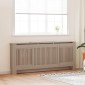 vidaXL Καπάκι Καλοριφέρ 2 τμχ. Sonoma Δρυς 205 x 20,5 x 81,5 εκ.