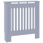 vidaXL Καπάκι Καλοριφέρ Γκρι 78 x 19 x 81,5 εκ. Επεξεργασμένο Ξύλο