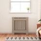 vidaXL Καπάκι Καλοριφέρ Sonoma Δρυς 78 x 19 x 81,5 εκ.