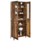 vidaXL Highboard Παλιό Ξύλο 69,5 x 34 x 180 εκ. Επεξεργασμένο Ξύλο