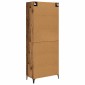 vidaXL Highboard Παλιό Ξύλο 69,5 x 34 x 180 εκ. Επεξεργασμένο Ξύλο
