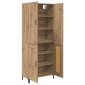 vidaXL Highboard Artisan Oak 69,5 x 34 x 180 εκ. Επεξεργασμένο Ξύλο