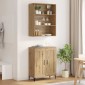 vidaXL Highboard 2 τμχ. artisan δρυς 69,5 x 34 x 180 εκ.