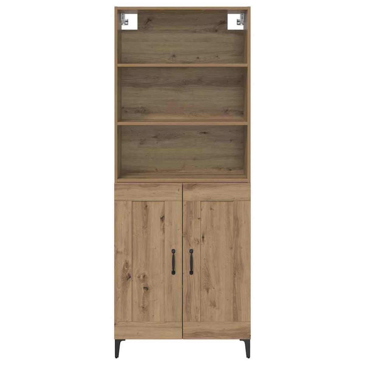 vidaXL Highboard 2 τμχ. artisan δρυς 69,5 x 34 x 180 εκ.