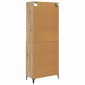 vidaXL Highboard 2 τμχ. artisan δρυς 69,5 x 34 x 180 εκ.