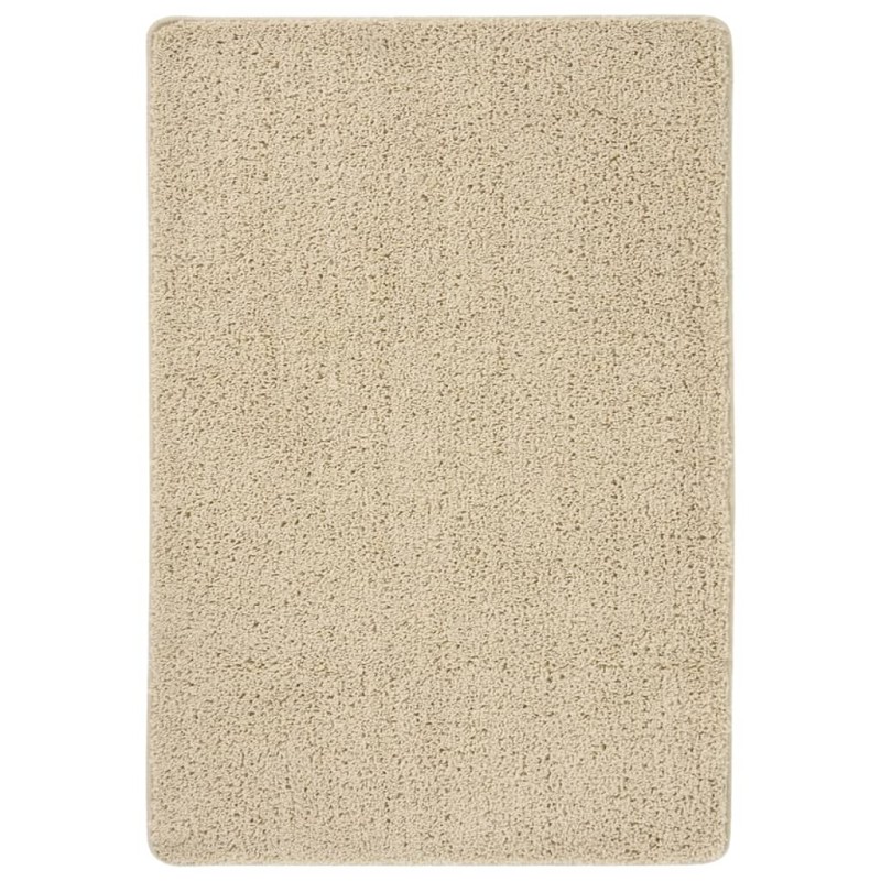 vidaXL Χαλί Shaggy Αντιολισθητικό Κρεμ 160 x 230 εκ.
