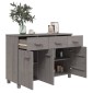 vidaXL Συρταριέρα HAMAR Αν. Γκρι 113 x 40 x 80εκ. Μασίφ Ξύλο Πεύκου
